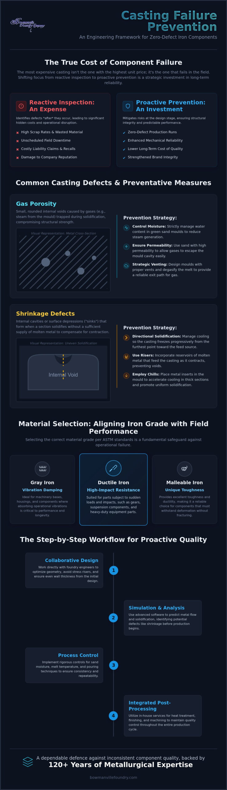 Casting Failure Prevention: Industrial Engineering Guide