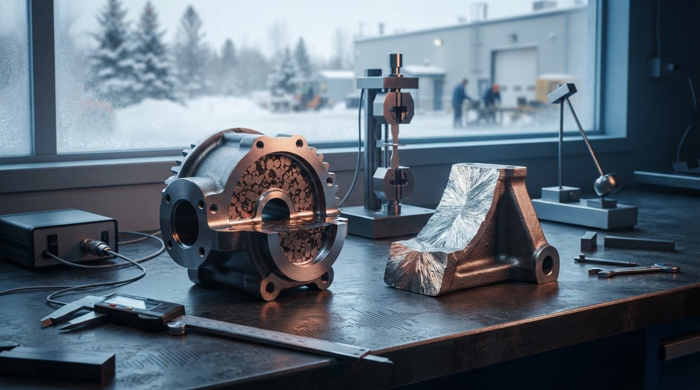 Cast Iron vs Cast Steel Strength: Mechanical Properties and Engineering Guide