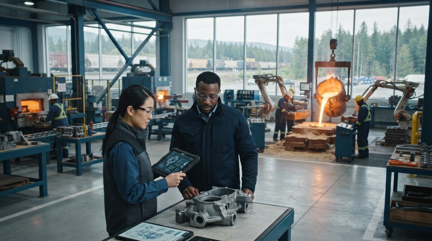 Benefits of Nearshoring Foundry Work: A Canadian Sourcing Guide