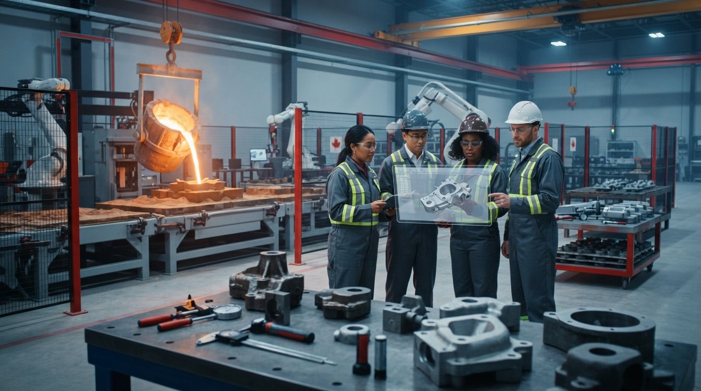 Guide to Choosing a Canadian Industrial Casting Company