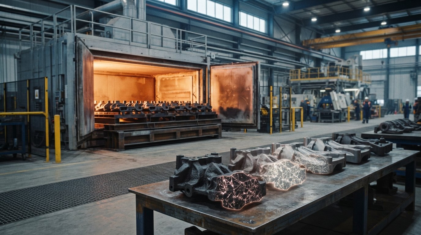 Industrial Cast Iron Annealing Services: Engineering Ductility and Machinability