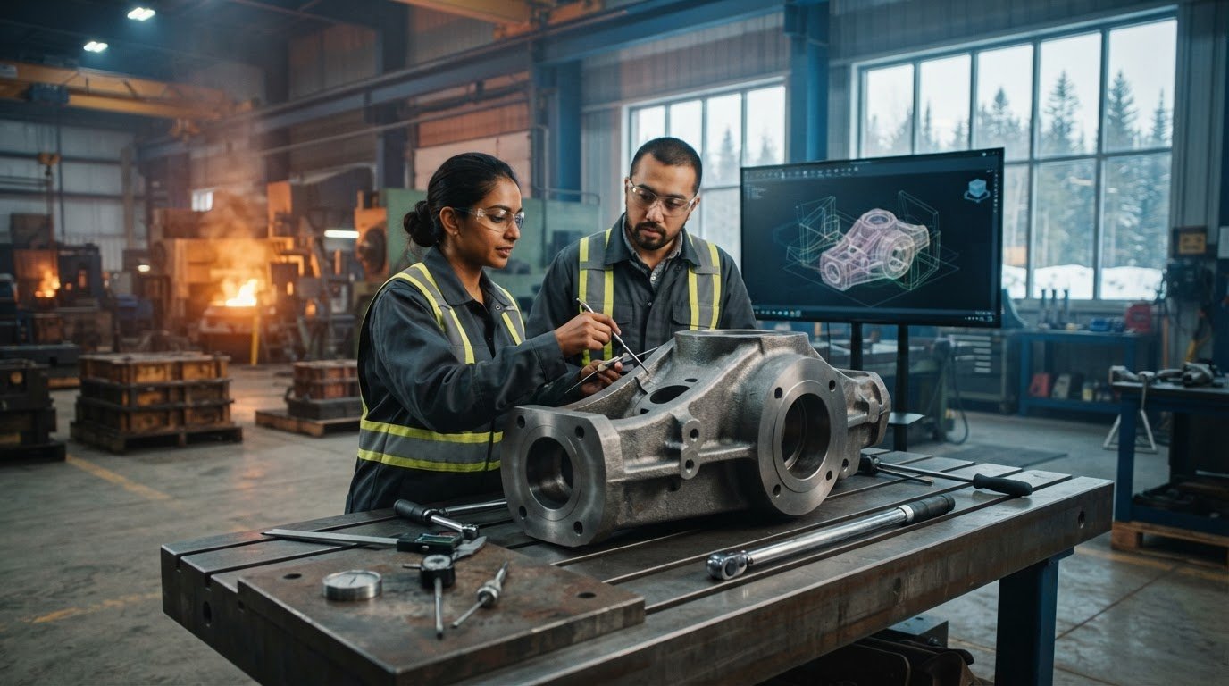 Custom Heavy Equipment Castings: A Buyer’s Guide to Iron Components