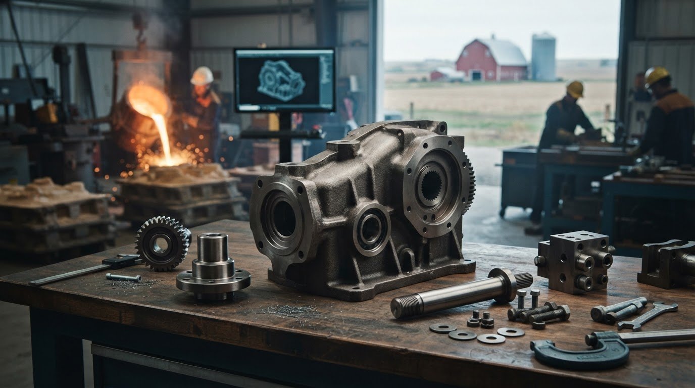 Custom Iron Parts for Agricultural Machinery: Buyer's Guide