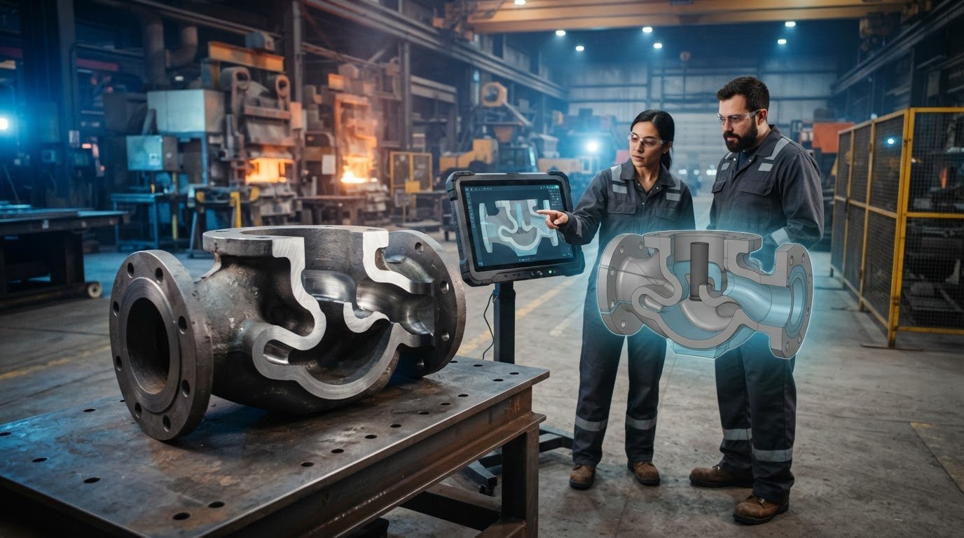 Ductile Iron Valve Bodies: Design and Casting Considerations